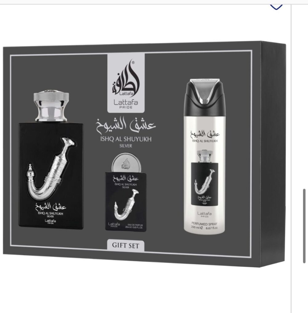 Lattafa Pride 3 in 1 Ishq Al Shuyuk Silver